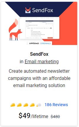 sendfox email sensing tool