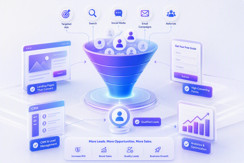Digital marketing Lead generation