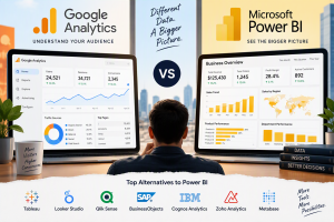 Google Analytics vs Microsoft Power BI: Differences, Benefits & Best Alternatives